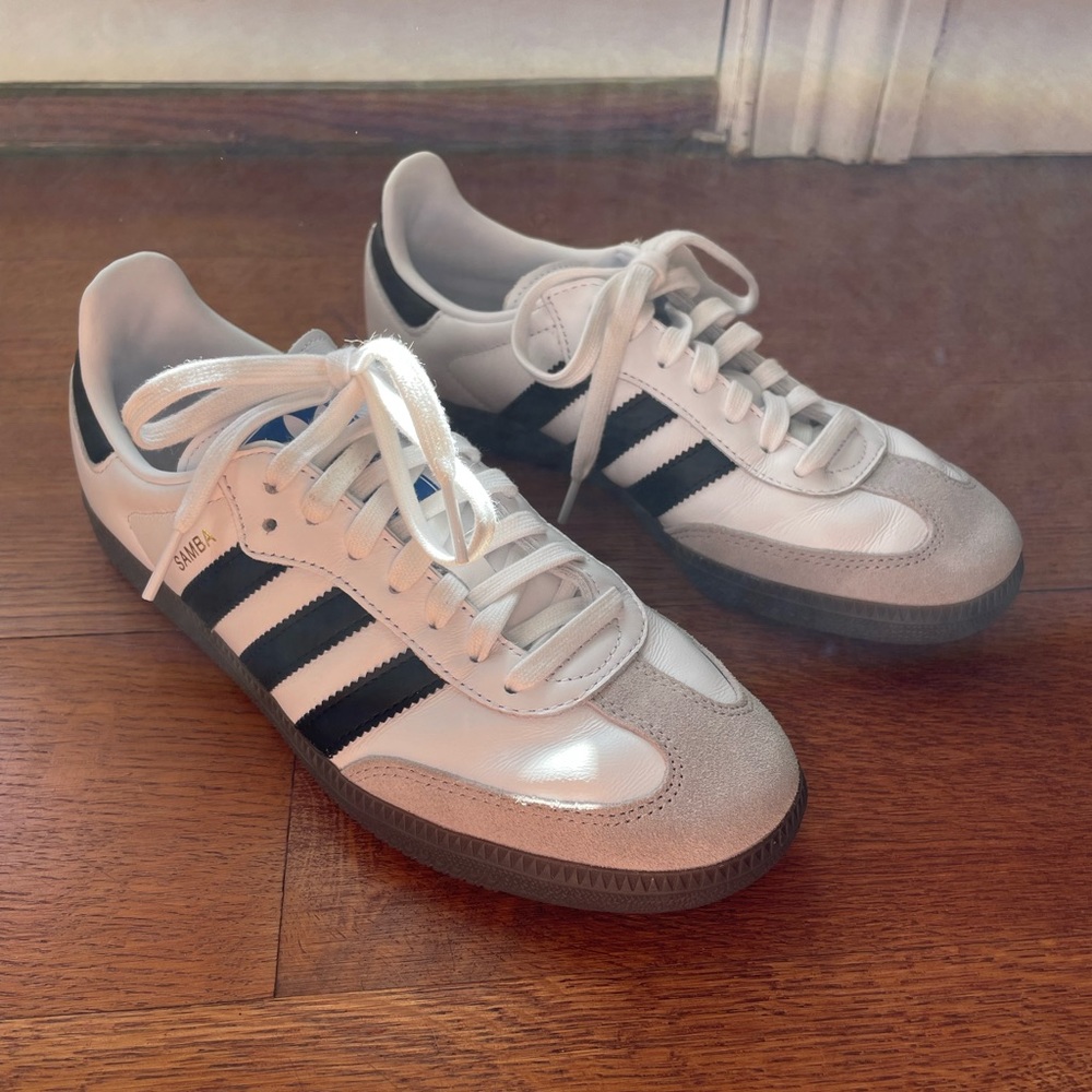 Adidas Sambas OG white size 8.5